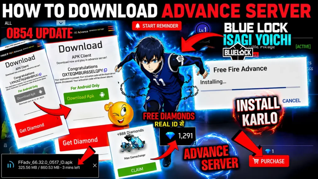 ff advance server ob54